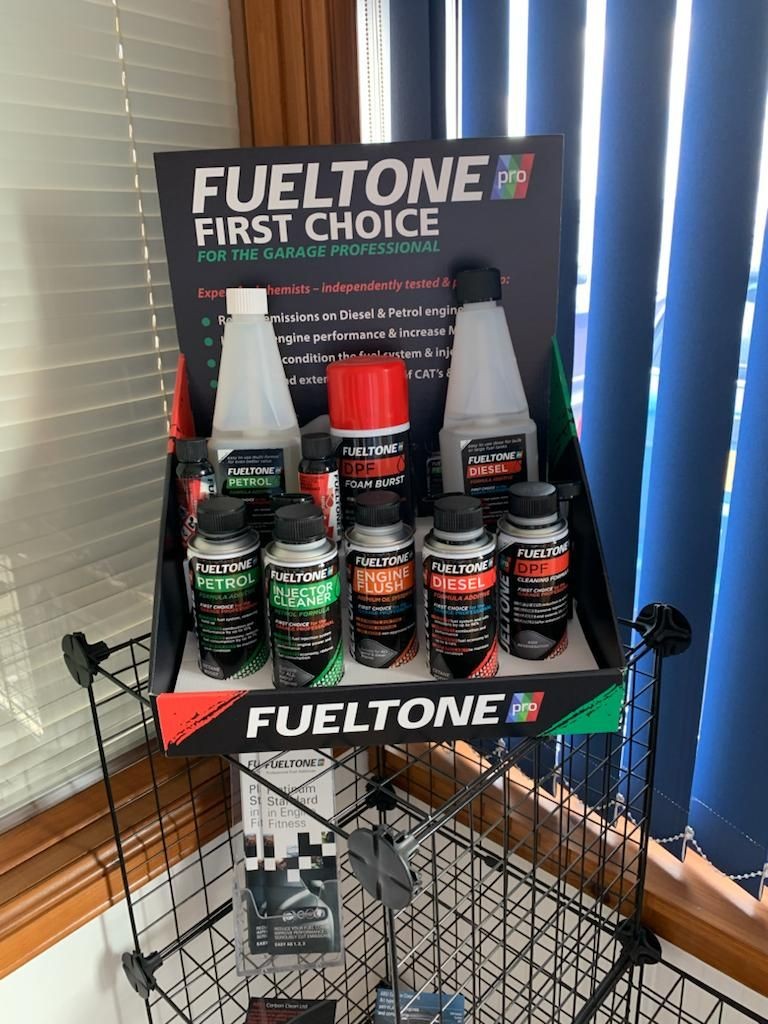 Only Midlands stockist of Fueltone products